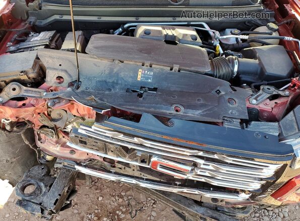 1GTP6FEK7P1173349 2023 GMC CANYON Бордовый Вид задней части салона