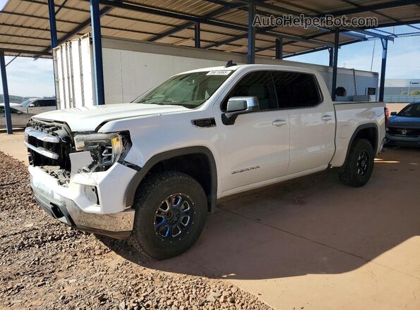 1GTP8BED0KZ390711 2019 GMC SIERRA White Vista tres cuartos delantera izquierda