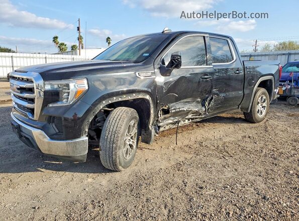 1GTP8BEDXKZ389369 2019 GMC SIERRA Черный Передняя левая четверть