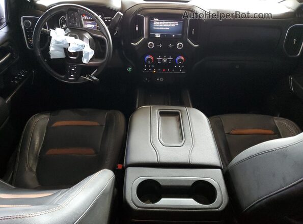 1GTP9EEL8KZ314997 2019 GMC SIERRA Brown Widok deski rozdzielczej