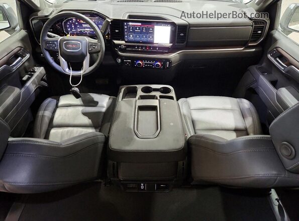 1GTPHDED8SZ283434 2025 GMC SIERRA White Widok deski rozdzielczej