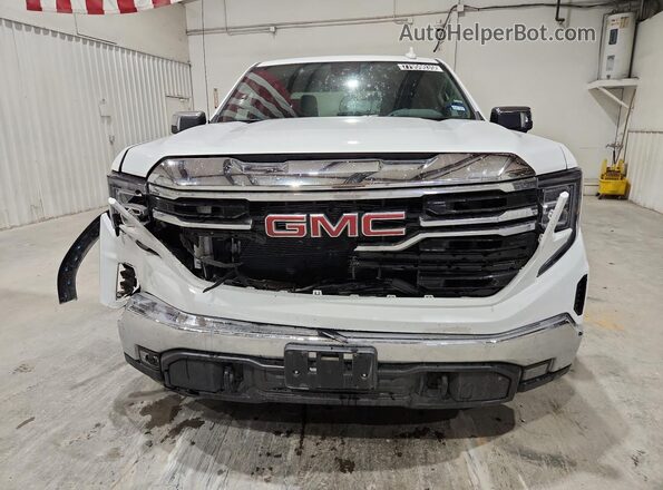 1GTPHDED8SZ283434 2025 GMC SIERRA White Widok naklejki z numerem VIN