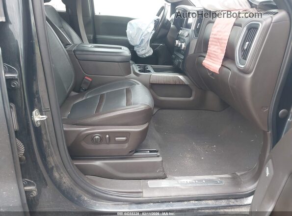 1GTU9FEL5MZ443775 2021 GMC SIERRA Черный Вид салона спереди