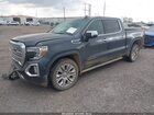 2021 Gmc Sierra 1500 4wd  Short Box Denali Черный vin: 1GTU9FEL5MZ443775