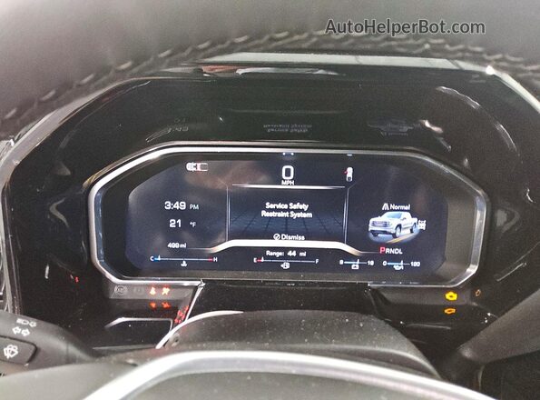 1GTUUDED2TZ257685 2026 GMC SIERRA Черный Вид щитка приборов