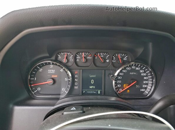 1GTV2LEC9GZ397833 2016 GMC SIERRA Black Vista del cuadro de instrumentos