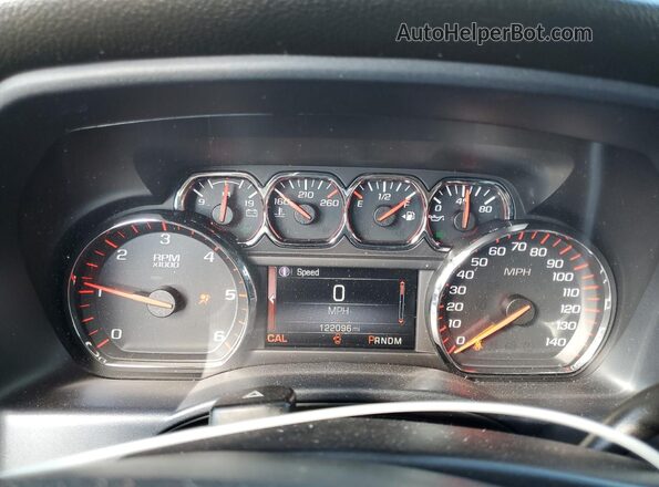 1GTV2MEC1GZ248323 2016 GMC SIERRA Синий Вид щитка приборов