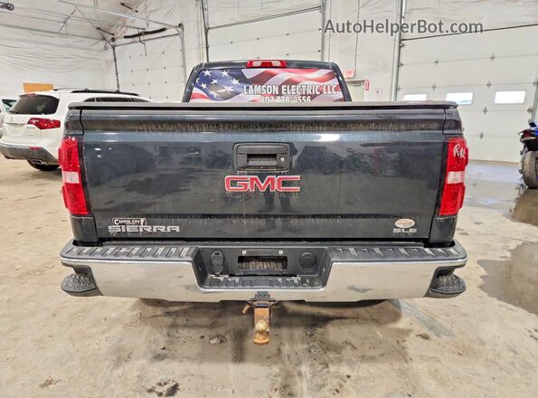1GTV2MEC3JZ167329 2018 GMC SIERRA Серый Вид сзади