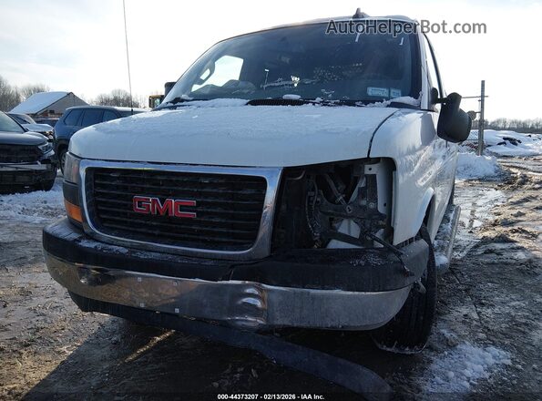 1GTW7AF72M1254793 2021 GMC SAVANA CARGO White წინა ხედი