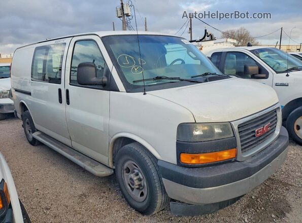 1GTW7AFG4K1236938 2019 GMC SAVANA Белый Передняя правая четверть