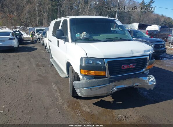 1GTW7AFG6K1367398 2019 GMC SAVANA 2500 Белый Передняя правая четверть