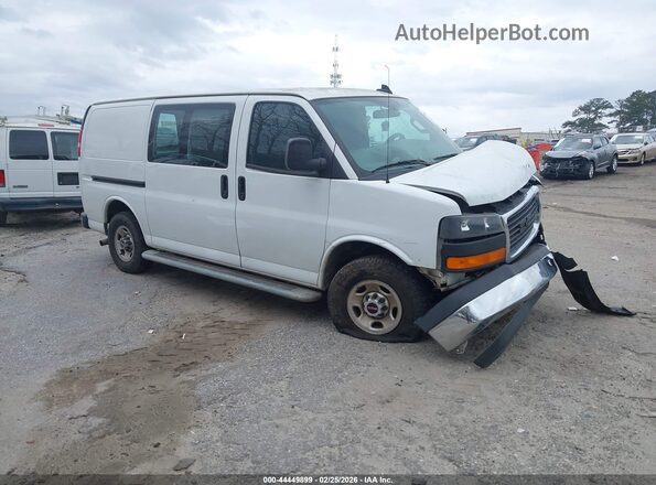 1GTW7AFG6L1180907 2020 GMC SAVANA CARGO White წინა მარჯვენა