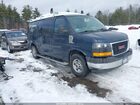 2022 Gmc Savana Cargo Rwd 2500 Regular Wheelbase Work Van Blue vin: 1GTW7AFP2N1157658