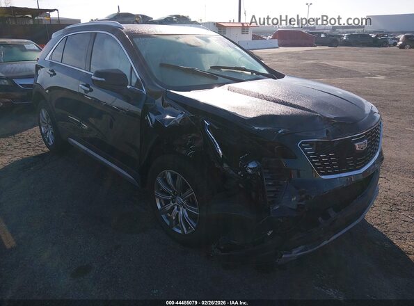 1GYFZCR44NF101001 2022 CADILLAC XT4 Черный Передняя правая четверть