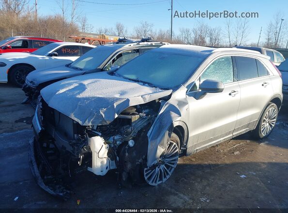 1GYFZDR41RF125395 2024 CADILLAC XT4 Gray Przód lewy