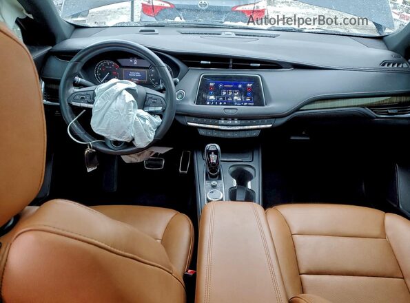 1GYFZER45NF118966 2022 CADILLAC XT4 Серый Вид панели приборов