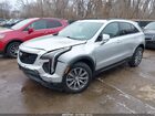 2022 Cadillac Xt4 Fwd Sport Silver vin: 1GYFZER45NF151434