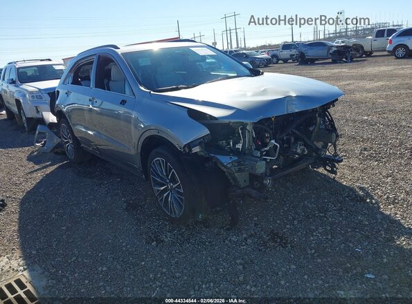 1GYFZER47SF160096 2025 CADILLAC XT4 Серебряный Передняя правая четверть