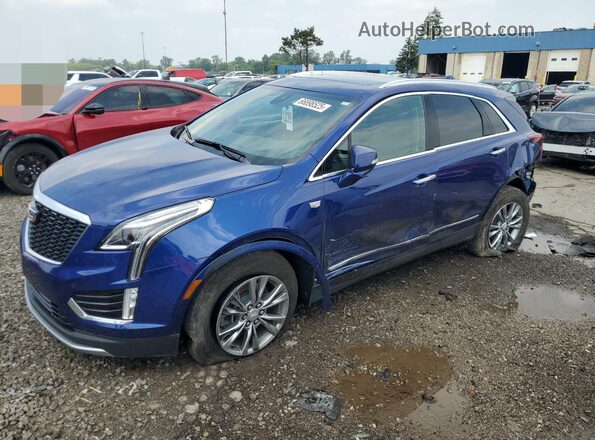 1GYKNDR45PZ219589 2023 CADILLAC XT5 Blue Przód lewy