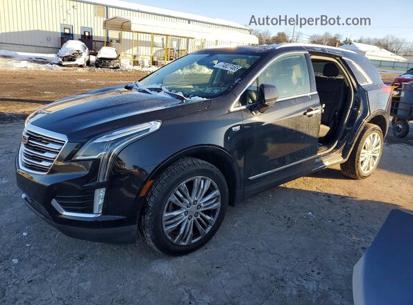 1GYKNFRS1JZ236522 2018 CADILLAC XT5 Черный Передняя левая четверть