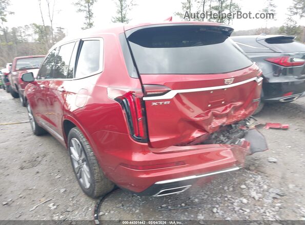1GYKPCRS3SZ133483 2025 CADILLAC OTHER Красный Задняя левая четверть
