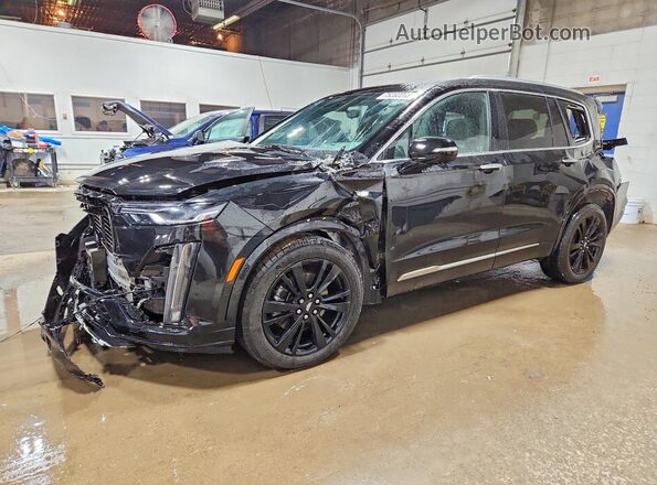 1GYKPDRS4PZ221729 2023 CADILLAC OTHER Черный Передняя левая четверть