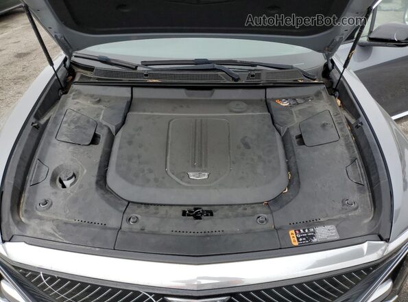 1GYKPMRK7PZ000609 2023 CADILLAC OTHER Серый Вид подкапотного пространства
