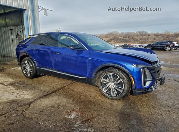 1GYKPPRL7RZ102103 2024 CADILLAC OTHER Blue Przód prawy