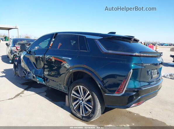 1GYKPRRK2RZ115425 2024 CADILLAC OTHER Зеленый Задняя левая четверть