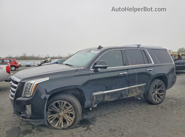 1GYS3BKJ5HR164203 2017 CADILLAC ESCALADE Черный Передняя левая четверть