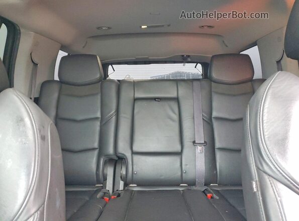 1GYS3BKJ5HR164203 2017 CADILLAC ESCALADE Черный Вид задних сидений