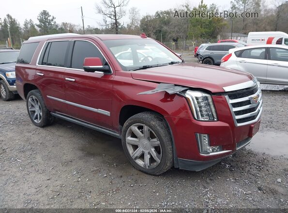 1GYS3CKJ9GR333188 2016 CADILLAC ESCALADE Красный Передняя правая четверть