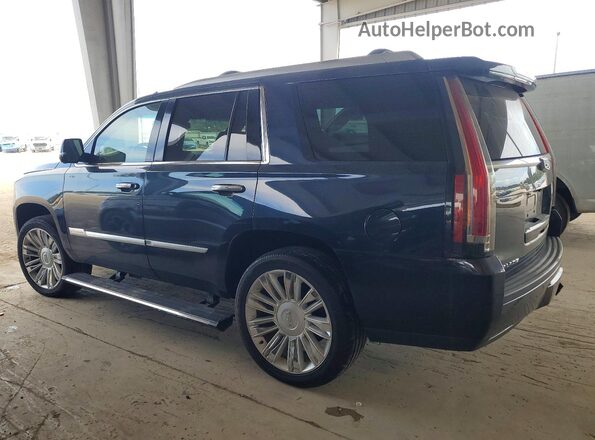 1GYS3DKJ6JR237032 2018 CADILLAC ESCALADE Синий Задняя левая четверть