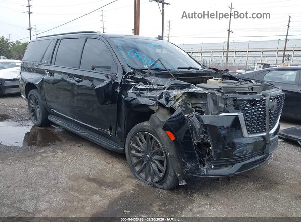 1GYS3JKL6MR197376 2021 CADILLAC ESCALADE Черный Передняя правая четверть