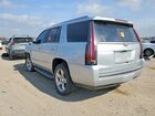 2017 Cadillac Escalade 4wd Ffv 4d Suv Luxury Silver vin: 1GYS4BKJ0HR116587