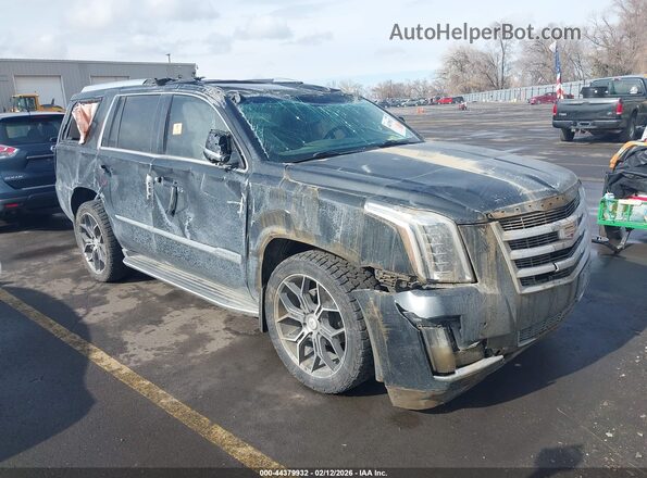 1GYS4BKJ1GR110280 2016 CADILLAC ESCALADE Черный Передняя правая четверть