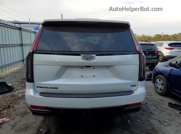 1GYS4GKL8PR239180 2023 CADILLAC ESCALADE Белый Вид сзади