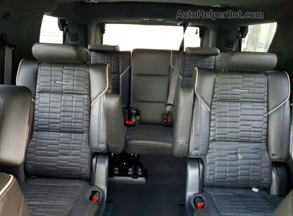 1GYS4GKL8PR239180 2023 CADILLAC ESCALADE Белый Вид задних сидений