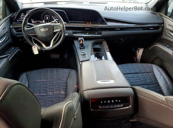 1GYS4GKL8PR239180 2023 CADILLAC ESCALADE Белый Вид панели приборов