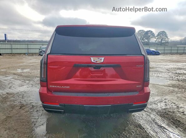 1GYS8RKL5TR191759 2026 CADILLAC ESCALADE Красный Вид сзади
