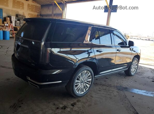 1GYS9BRL7SR221143 2025 CADILLAC ESCALADE Черный Задняя правая четверть
