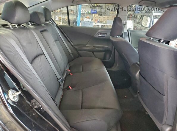 1HGCR2F34GA000699 2016 HONDA ACCORD Черный Вид задних сидений