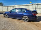 2016 Honda Accord Синий vin: 1HGCR2F51GA174473