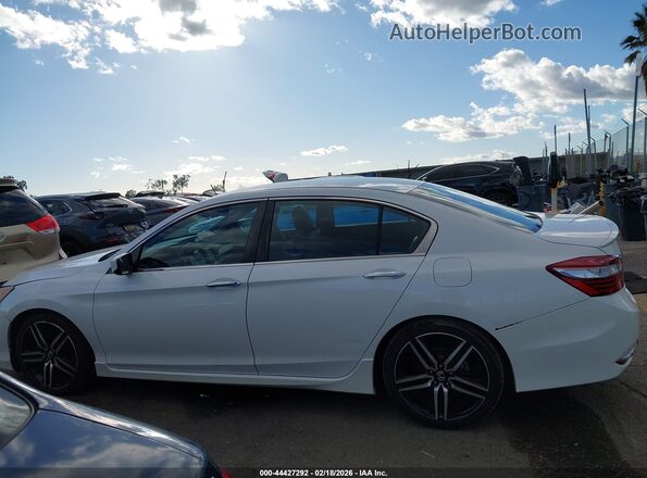 1HGCR2F56GA066396 2016 HONDA ACCORD Белый Панорамный вид салона 360°