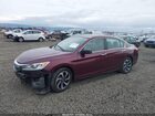 2016 Honda Accord Ex-l Красный vin: 1HGCR2F81GA229451