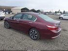 2016 Honda Accord Ex-l Красный vin: 1HGCR2F81GA229451