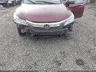 2016 Honda Accord Ex-l Красный vin: 1HGCR2F81GA229451