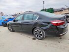 2017 Honda Accord Exl Черный vin: 1HGCR2F83HA160487
