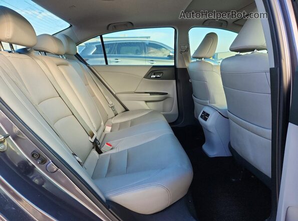 1HGCR2F85GA092658 2016 HONDA ACCORD Серый Вид задних сидений