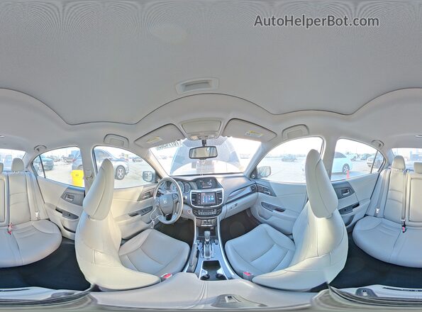 1HGCR2F85GA092658 2016 HONDA ACCORD Серый Вид наклейки с VIN-кодом